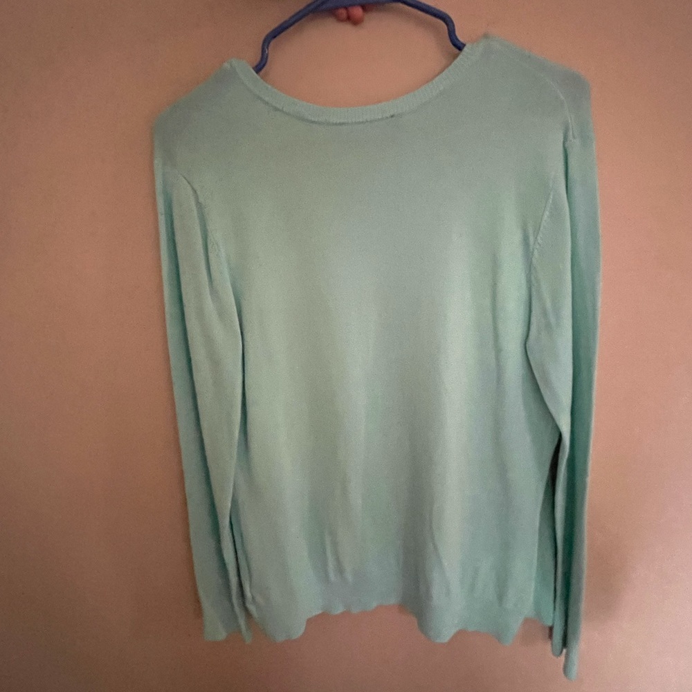 Jones New York Turquoise Cardigan, like new! - Picture 4 of 7